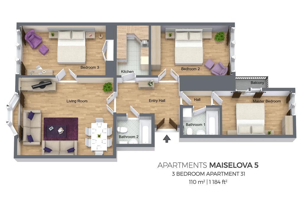 Maiselova 5 Apartment Прага Экстерьер фото